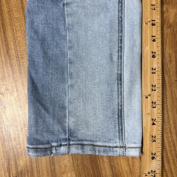 Women's Flying Monkey Patchwork Straight Leg Mom Jeans Size 29 - Picture 6 of 8